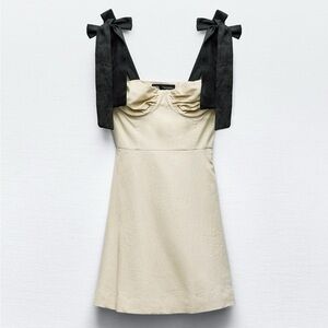 Zara Ruffled Mini Dress